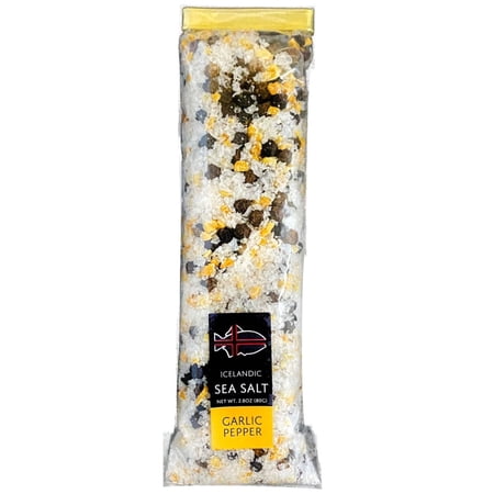 Garlic Pepper - Icelandic Sea Salt Nordic Catch (2.8oz Refill)