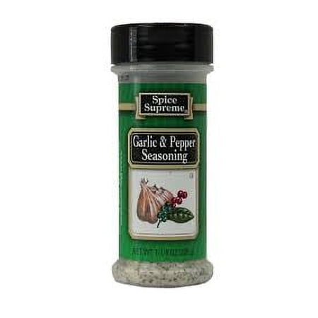 Garlic & Pepper Seasoning 12 pack / 5-1/4 oz Tasty Spice Supreme
