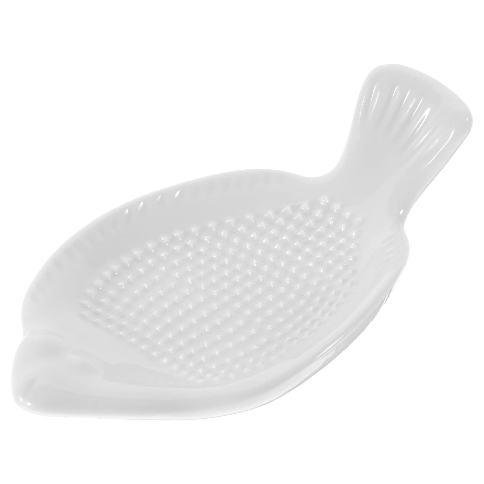 Garlic Porcelain Grater Plate Emboss Design Grater Plate Multifunction