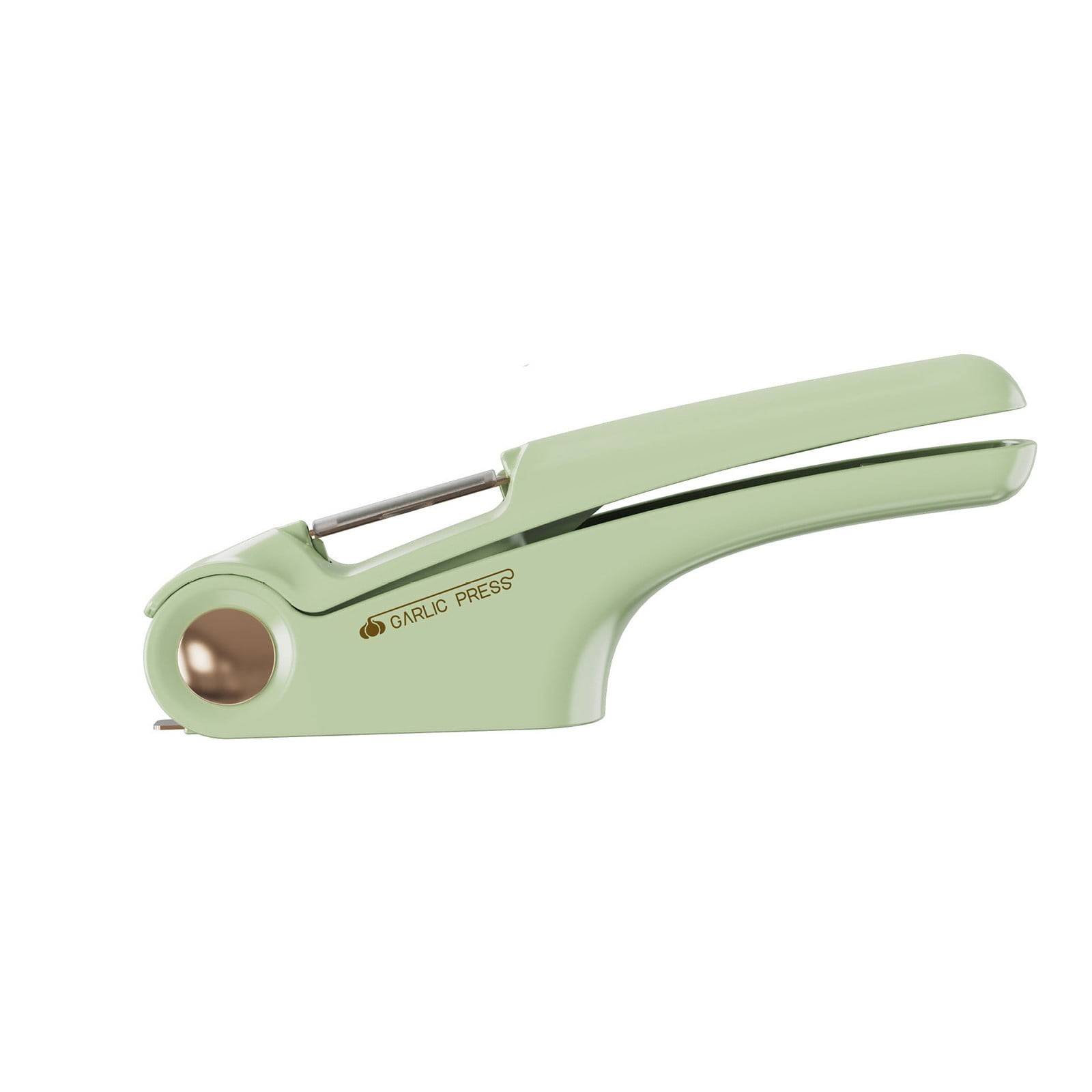 Garlic Press, 2 In 1 Garlic Mince And Garlic With Garlic Cleaner Brush