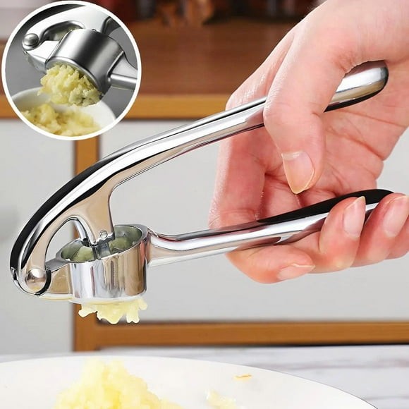 Garlic Press 2 in 1 Professional Zinc Alloy Garlic