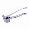thumbnail image 1 of NOBRAND Garlic Press Multifunctional Anti-Skid Zinc Alloy Stainless Steel Silver 1-Pack, 1 of 7