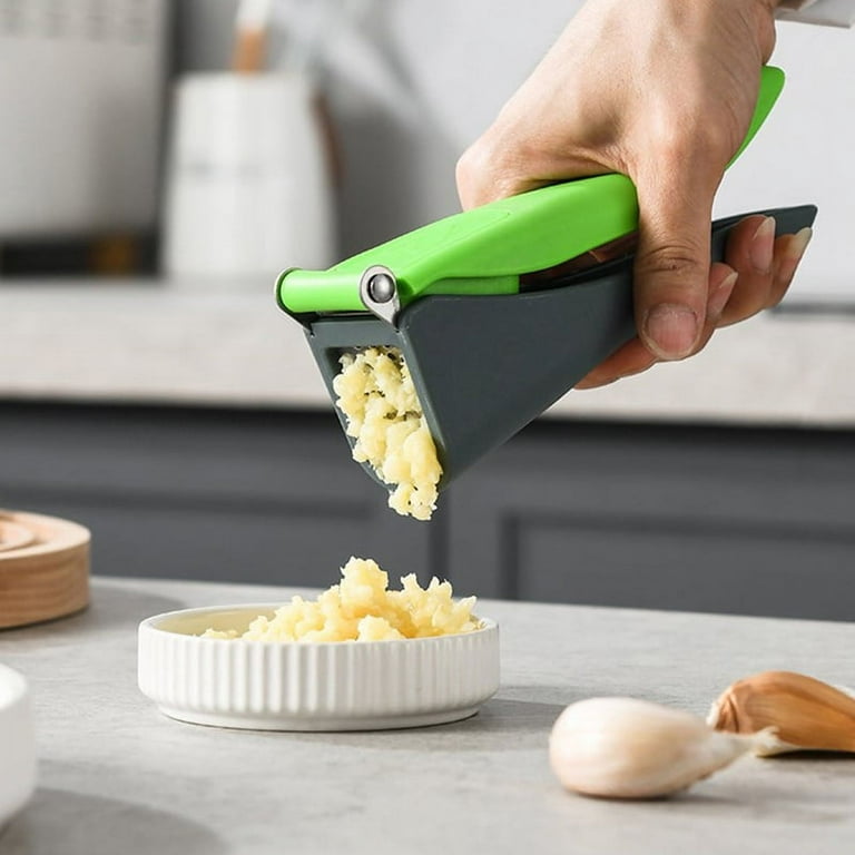 1pc Kitchen Manual Garlic Press Crusher Squeezer Masher Mincer Smasher Tool,  Home Use Garlic Mincer Grinding Tool