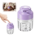 thumbnail image 1 of Garlic Press,Garlic Chopper 2026 New Portable Veggie Chopper Garlic Grinder Masher Rechargeable Wireless Processor For Meat, 1 of 9