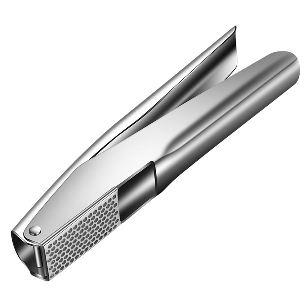 Garlic Press, Garlic Mincer Easy-squeeze Ergonomic Handle, Rust Proof, No Need To Peel, Professional Ginger Press & Garlic Crusher - Dishwasher Safe