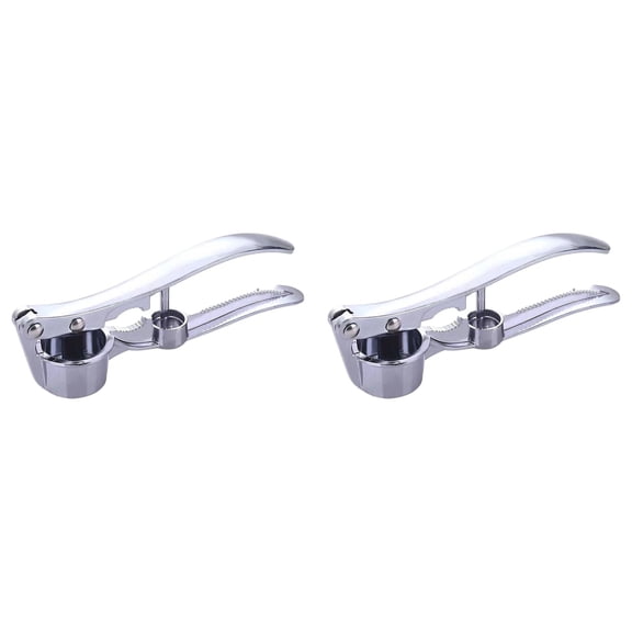 Garlic Press,Multifunctional Garlic – Garlic Mincer Crusher & Nut /Cherry Pitter Ergonomic Easy Proof & Dishwasher