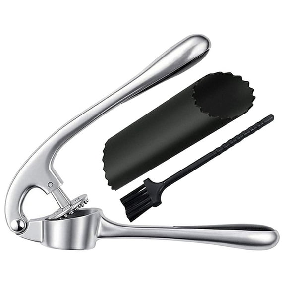 TABLZONE Compact Garlic Crusher Kitchen Tool Multipurpose Garlic Press Easy to Use 1 Set for Cooking