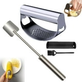 Garlic Press Rocker Chopper Smasher Crusher Mincer Tool 2025 Garlic Press Rocker Chopper Smasher Crusher Mincer Tool 2025