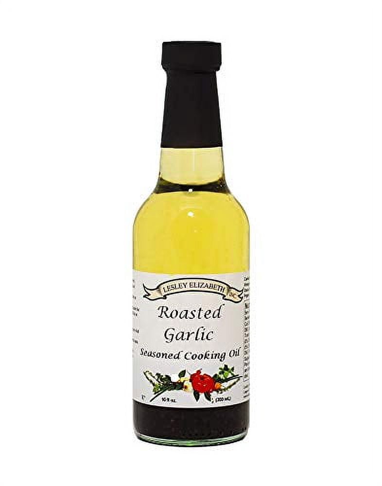 Garlic Seasoned Cooking Oil, 10 FL OZ, Olive/Canola Oil Blend, Koshermi