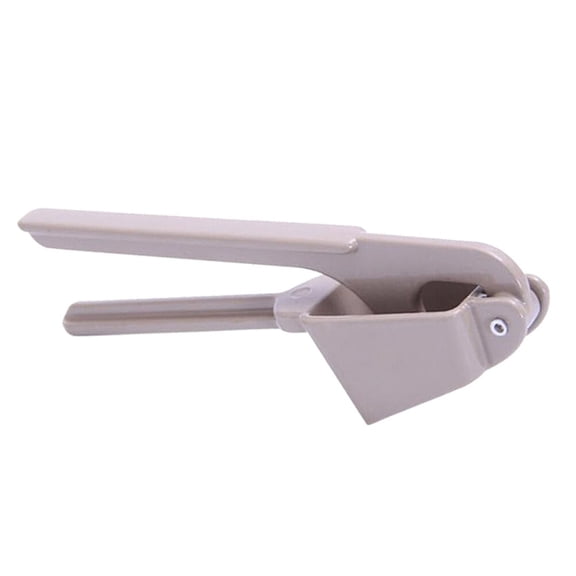 TOYMYTOY Garlic Presser Grey with Large Chamber for Crushed Garlic Cloves