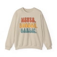 thumbnail image 1 of Garlic Sweatshirt Gifts Crew Neck Shirt Long Sleeve Unisex, 1 of 4