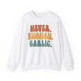 thumbnail image 1 of Garlic Sweatshirt Gifts Crew Neck Shirt Long Sleeve Unisex, 1 of 4