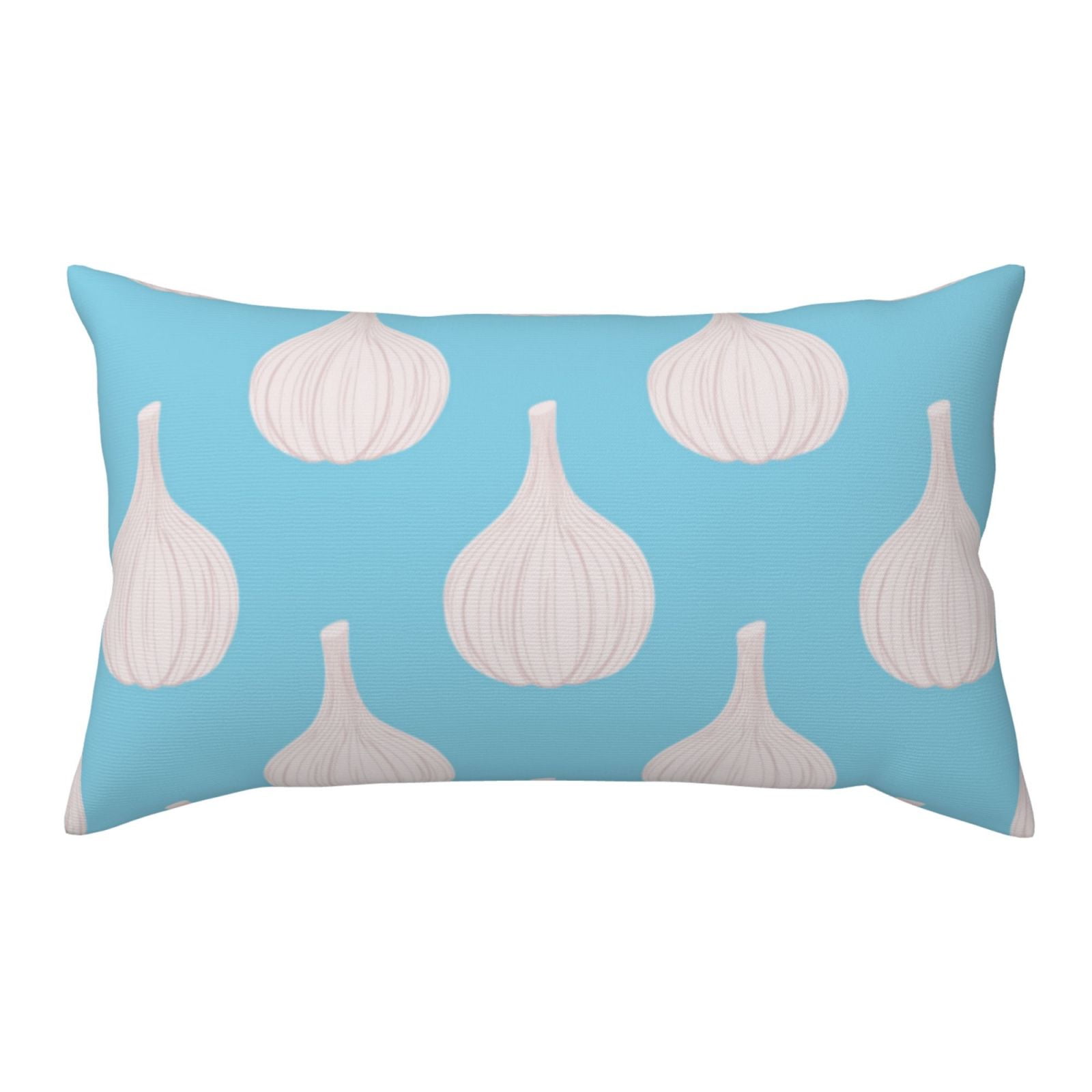 Garlic white Pattern Pillow Cases Standard Size, Soft Pillow Covers