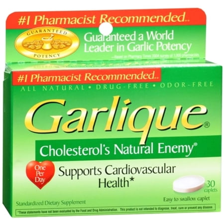 Garlique Caplets 30 Tablets (Pack of 2)