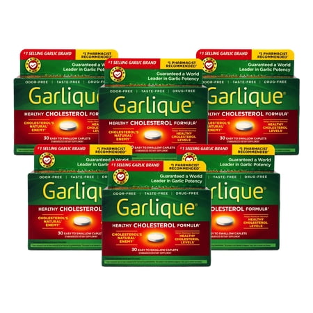Garlique Caplets 30 Tablets (Pack of 6)