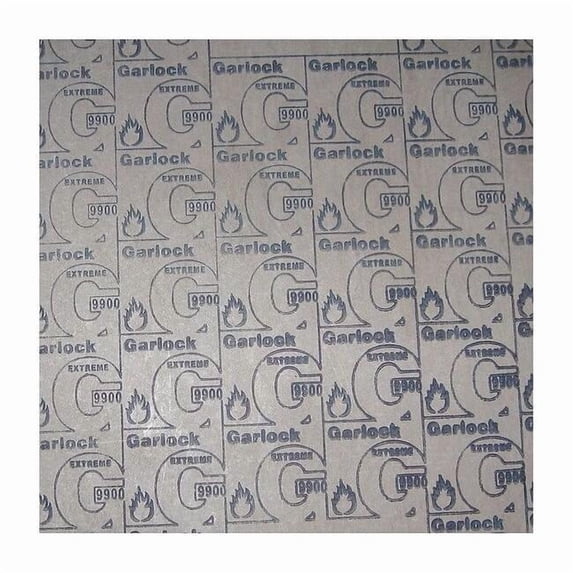 Garlock Gasket Sheet,1/16 in.,Mahogany,Graphite 9900-15062