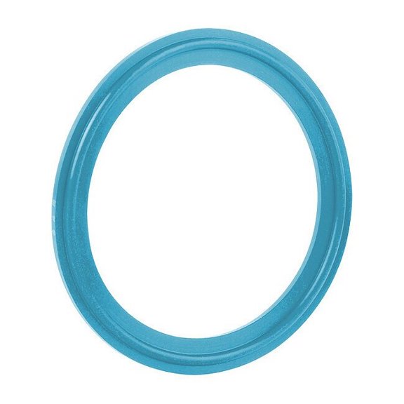 Garlock Gasket,Size 6 In,Tri-Clamp,BUNA 40MOU-600