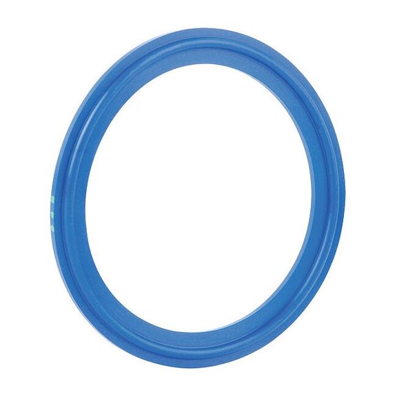 Garlock Gasket,Size 6 In,Tri-Clamp,EPDM 40MOE-600