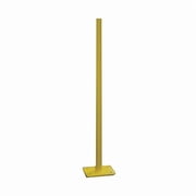 Garlock Safety Systems Gate Post,1-5/8 L,Steel 407182