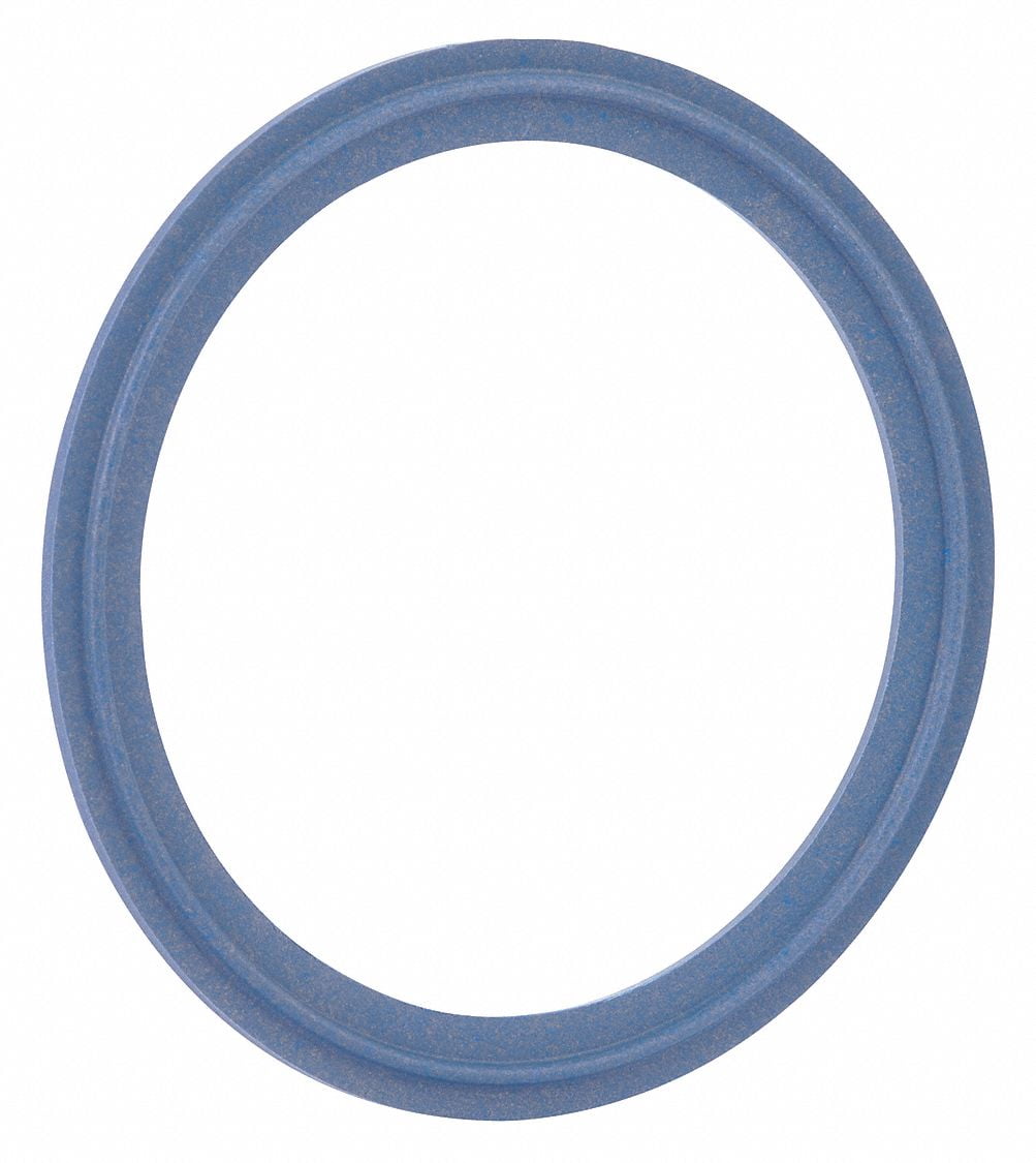 Garlock Sanitary Gasket,6In,TRIClamp,TUFSTEEL 40MOGTSXR600