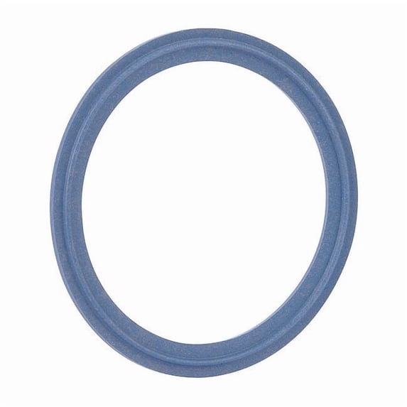 Garlock Sanitary Gasket, 6In, TRI-Clamp, TUF-STEEL 40MOG-TS-XR-600