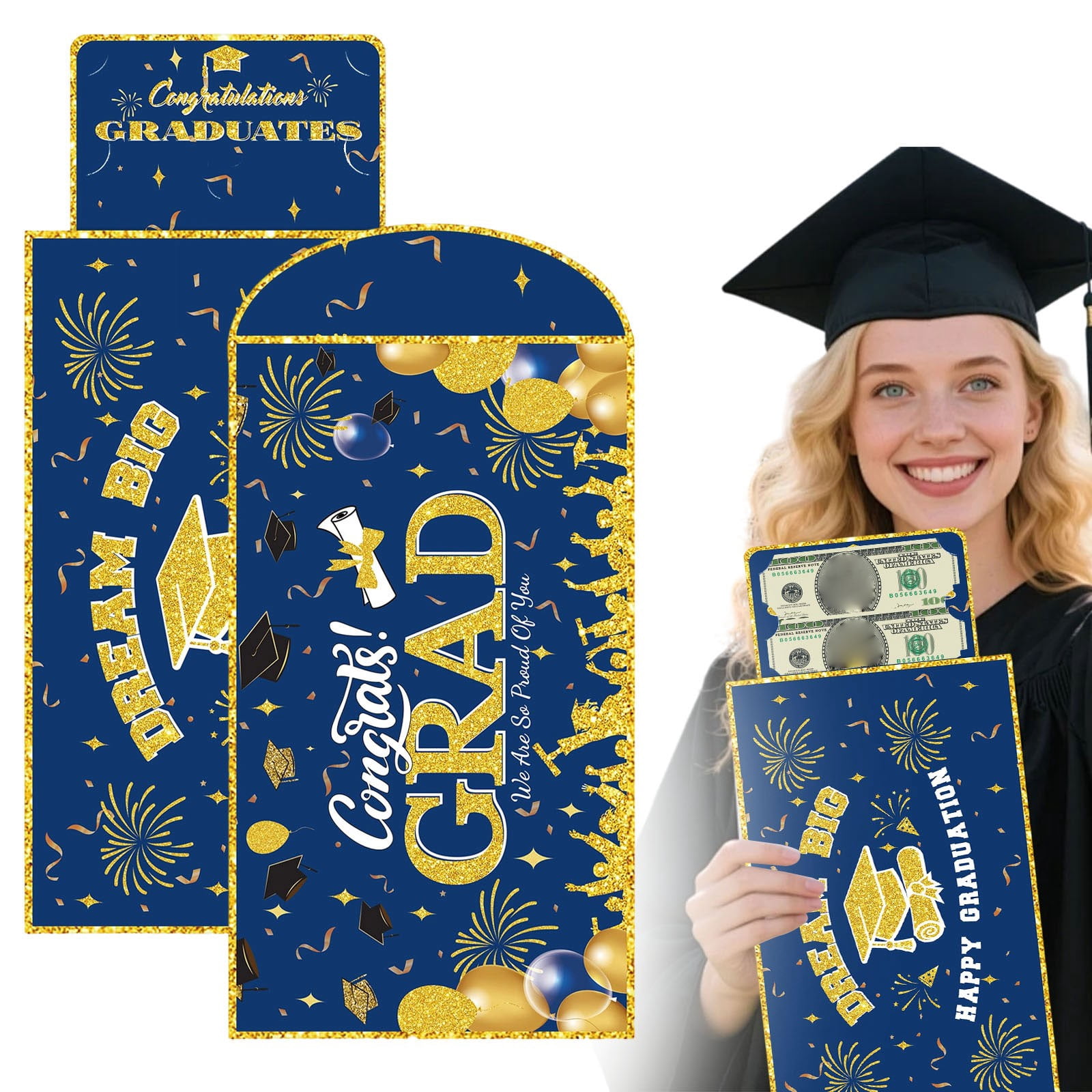 Garloy 2026 Graduation Money Cards With Envelope,Graduation Gift Card ...