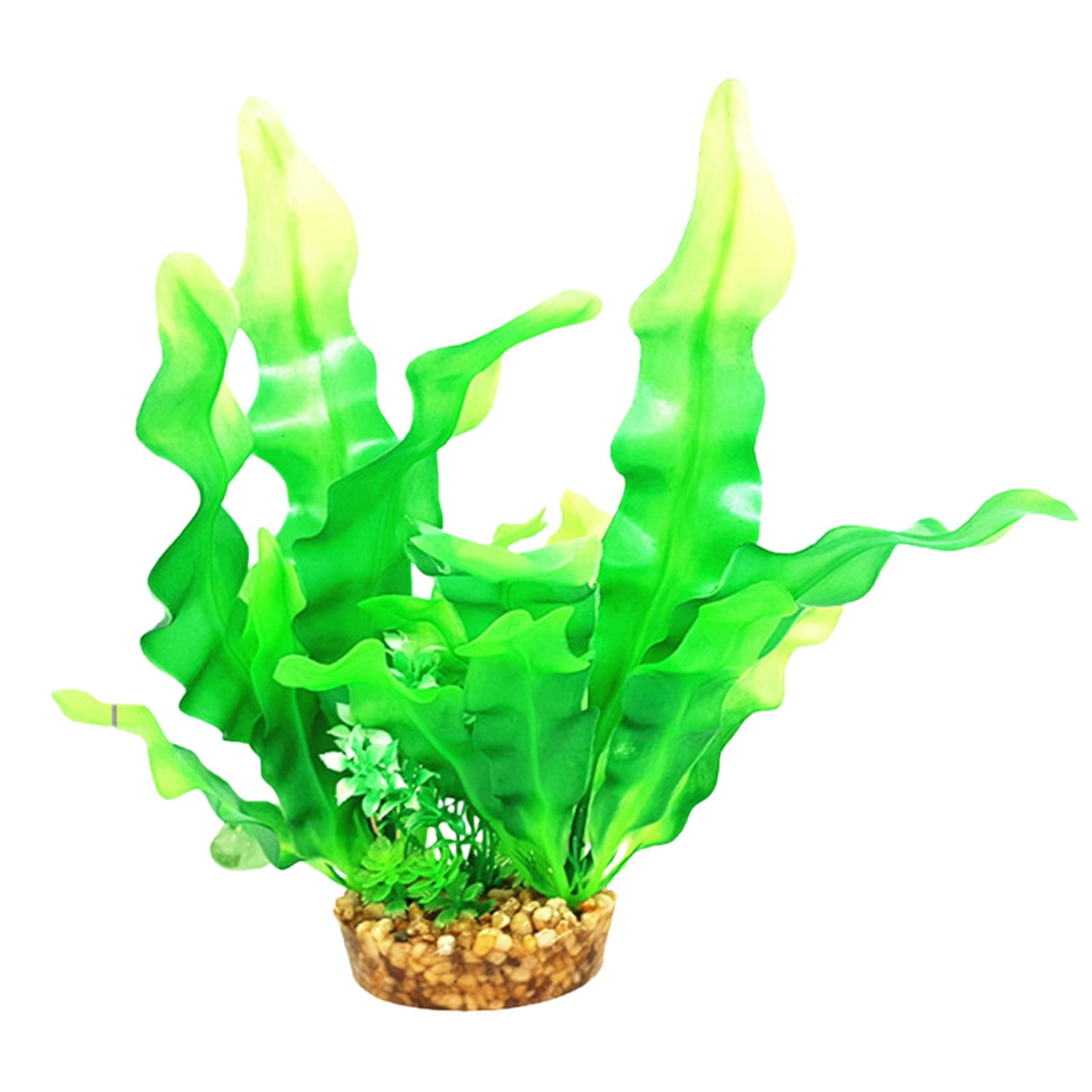 Picture of Garloy Aquarium Plants Plastic Realistic,Realistic Artificial Kelp ...
