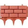 thumbnail image 1 of Garloy Faux Edging Stone,Faux Stones For Garden Edging,Imitation Stone Effect Flower Bed Edging Plant Border Imitation Stone Brick,Decorative Lawn Edging,Garden Edging Flower Border Fence,2PCS, 1 of 8
