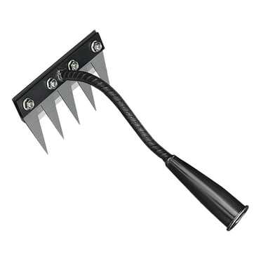 Fiskars Garden Rake for clearing leaves from beds and shrubs - Walmart ...