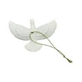 thumbnail image 1 of Garloy Peaceful Dove Gift for Friend Turtle Doves Gift White Resin Flying Bird Gift for Someone Special Turtle Doves Ornaments Valentine Decor Friendship Doves Hanging Decor 1PC 3.5"x2.4", 1 of 6