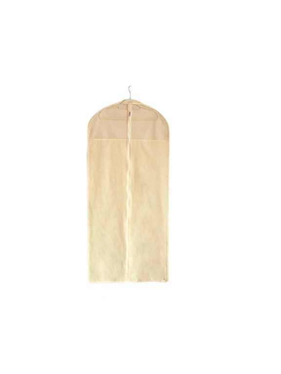 Garment Bag Breathable Closet Cover with Zipper and Clear Window for Dresses, Suits and Travel Storage