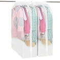 thumbnail image 1 of Garment Bag Clear Plastic Breathable Dust Bags Cover, 1 of 5