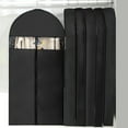 thumbnail image 1 of Garment Bag, Foldable Suit Cover for Closet Storage, Breathable Fabric with Clear ID Window, Full-Length Zipper for Protection, Ideal for Travel and Home Organization, 1 of 6