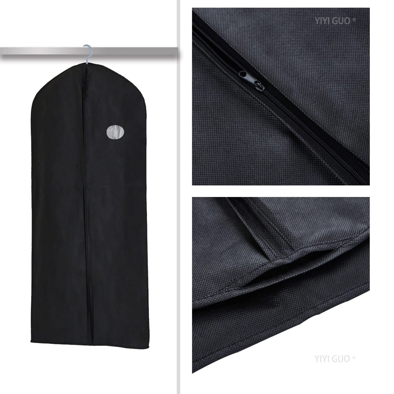 5 X Luxury Travel Suit Bag Clothes Carrier Cover Breathable Hanging Garment  Bags