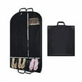thumbnail image 1 of Garment Bags Heavy Duty for Travel Suit Bags Closet Storage 2 Handles Hanging Clothes Bag with Clear Pockets Mens Women Suit Cover for Shirts Coats Dresses (2 Packs,24″x50″), 1 of 7