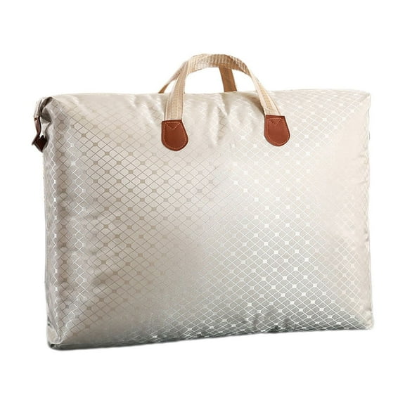 Extra Large Storage Bag Luggage Bag Water Proof Thickened Moving Bag Folding Organizer Bag with Strong Handles Zippers for Bedding Comforters Blanket Clothes Storage Bag Luggage Ba