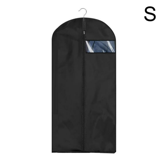 Garment Bags, Suit Bags for Closet Storage and Travel, Portable Garment Covers With Handle, Nonwoven Breathable Clothing Storage Bags with Zipper for Suit, Coat, Dress