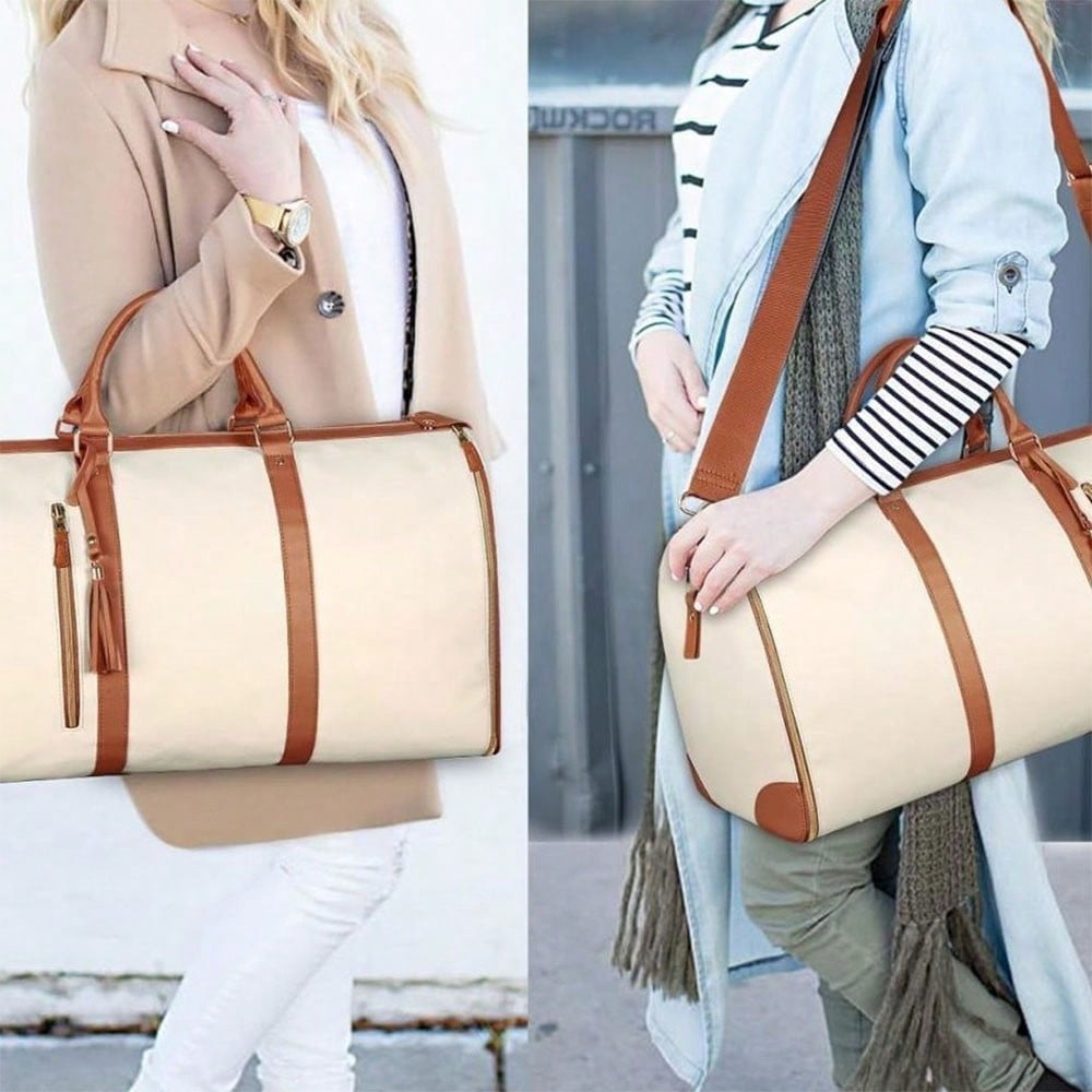 Rolling Garment Bags,Large Garment Duffle Bag With Wheels For Travel,Convertible Garment Bag With Shoe Compartment,Carry On Garment Bag For Women Men