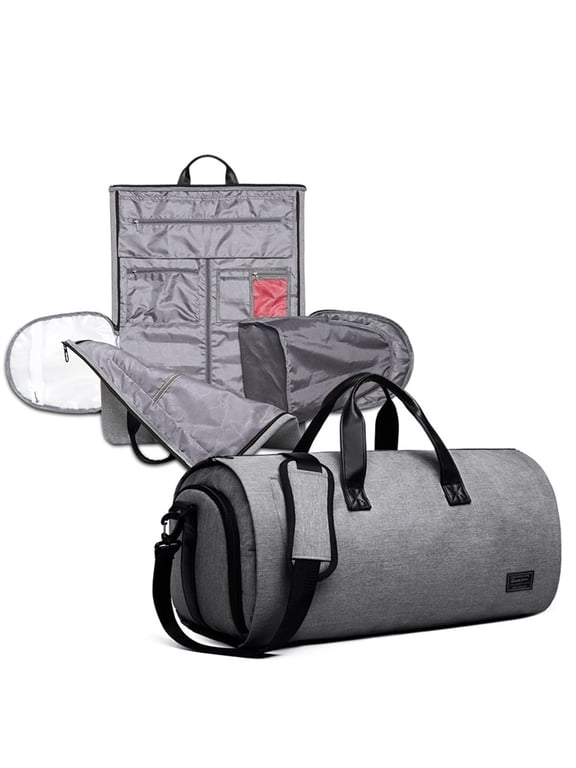 Garment Bags for Business Travel Convertible Travel Duffel Bag Carry on Garment Bag 2 in 1 Weekender Suit Bag for Men Women