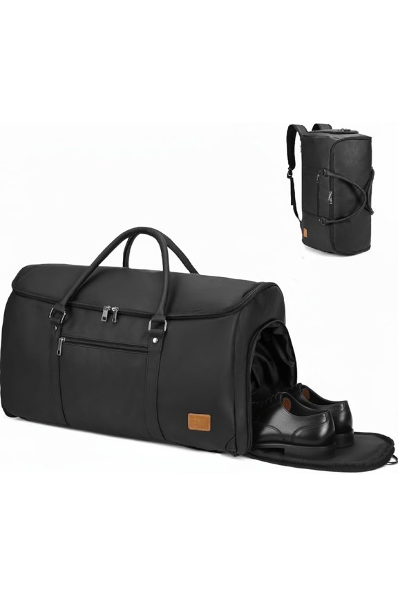 Garment Bags for Travel, Carry Garment Bag Backpack, Convertible Garment Duffle Bag for Men Women, 4 in 1 Dress Suitcase Suit Travel Bag