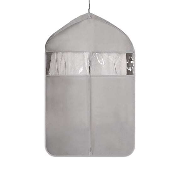 Garment Bags for Travel and Hanging Clothes with Transparent Window for Suits, Coats, Jackets, and Shirts Storage