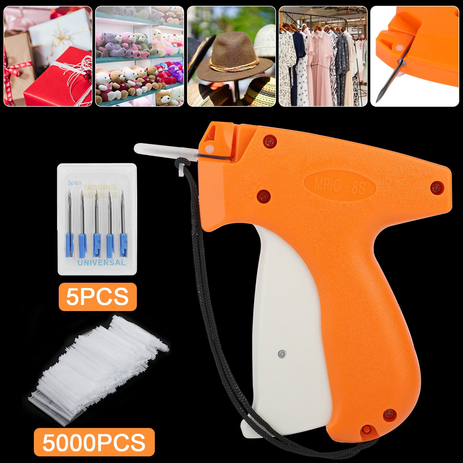 Amram Comfort Grip Tagging Gun for Clothing with 1250 Pieces of 2