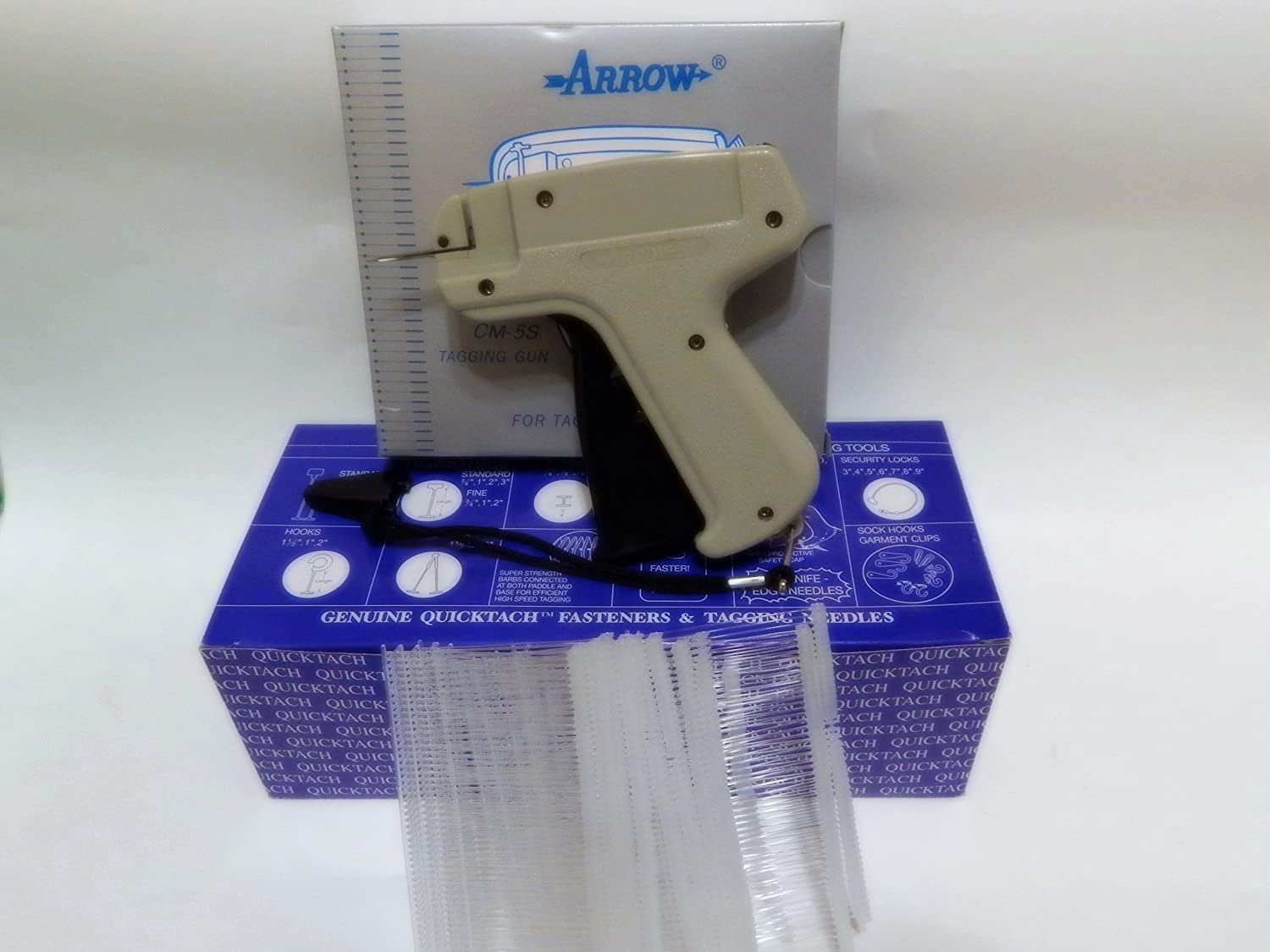 Garment Clothing Price Label Tagging Tagger Gun with 5000 pins barbs ...