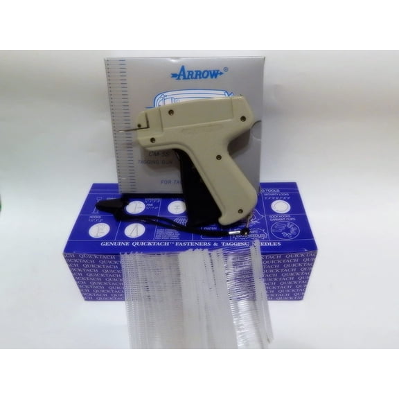 Garment Clothing Price Label Tagging Tagger Gun with 5000 pins barbs Fastener 2"
