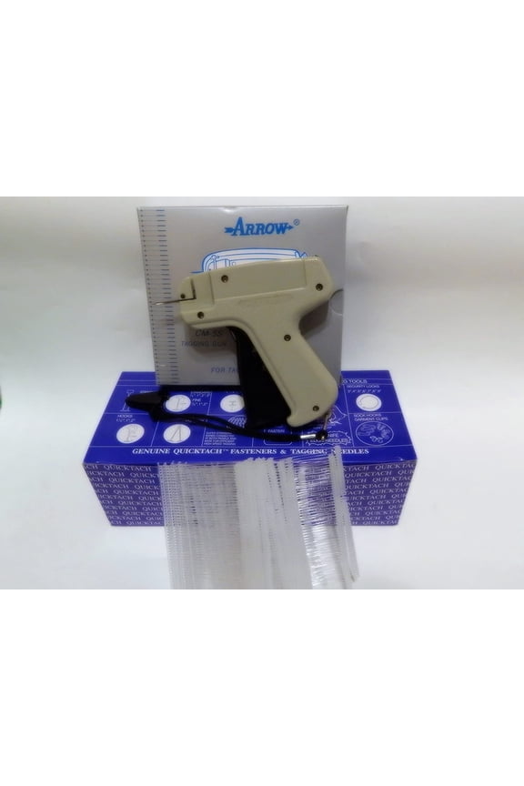 Garment Clothing Price Label Tagging Tagger Gun with 5000 pins barbs Fastener 2"