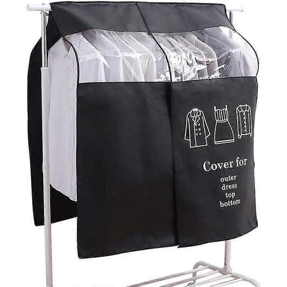 Garment Covers Protector 90 110cm Black Dust Cover Universal Garment ...