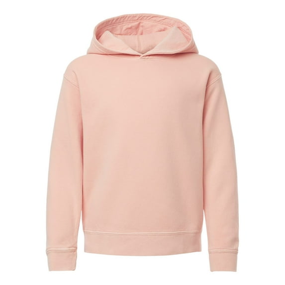 Garment-Dyed Youth Lightweight Fleece Hooded Sweatshirt