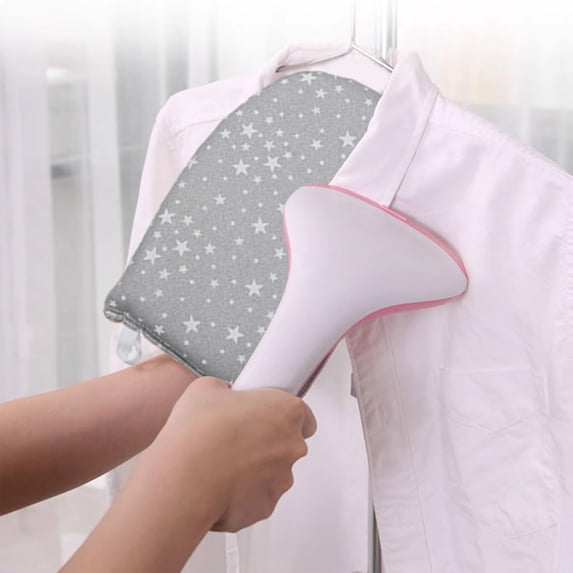 Garment Steamer Ironing Glove for Clothes Steamer Anti Steam Glove and Ironing Mesh, Heat Resistant Small Ironing Board for Handheld Steamer, Anti Steam Mitt with Finger Loop
