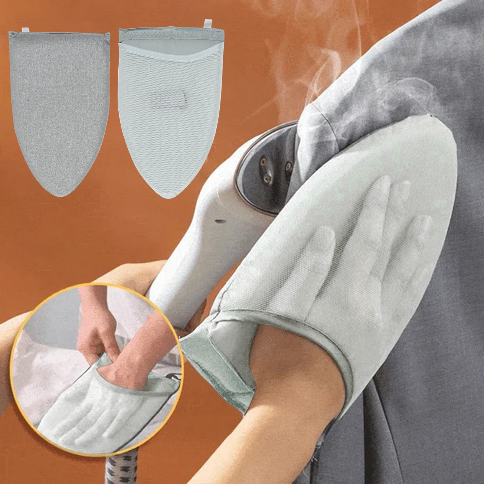 Garment Steamer Ironing Glove Mini Ironing Board With Finger Loop