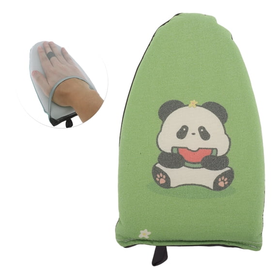 Garment Steamer Ironing Gloves Panda Pattern Garment Steamer Ironing Board for Clothes Green